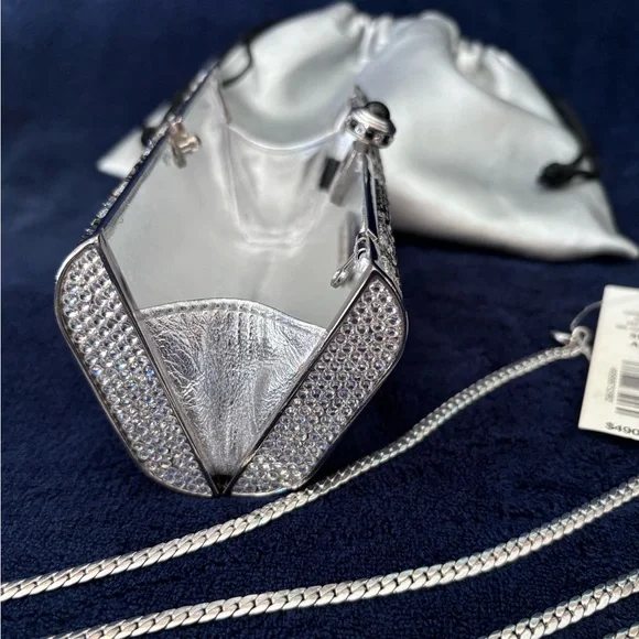 Vintage Kate Landry Swarofski Crystal Clutch/Crossbody. RARE ๐ฅ๐ - Picture 6 of 6